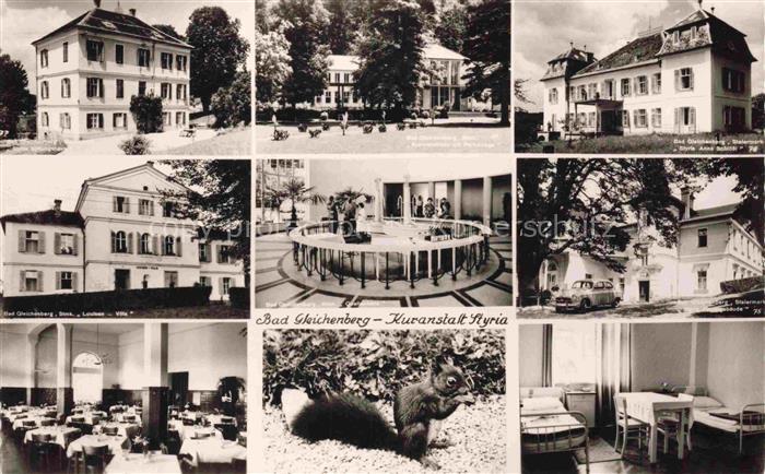 Bad Gleichenberg Steiermark AT Kuranstalt-Styria Louisa-Villa Trinkhalle Eichhoe