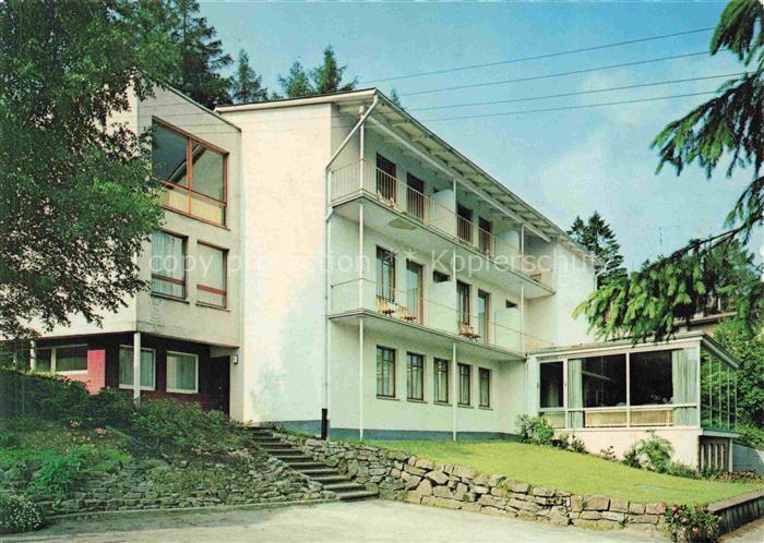 BAD DRIBURG NRW Pension-Neuhaus Westfalen Waldlage Balkon Ferienhaus Kurort