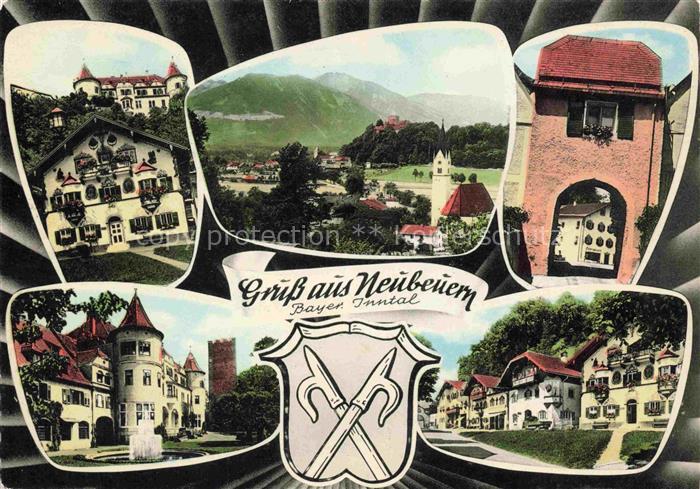 Neubeuern Inn Rosenheim Bayern Schloss Torturm Kirche Dorfstrasse Herrenhaus Wap