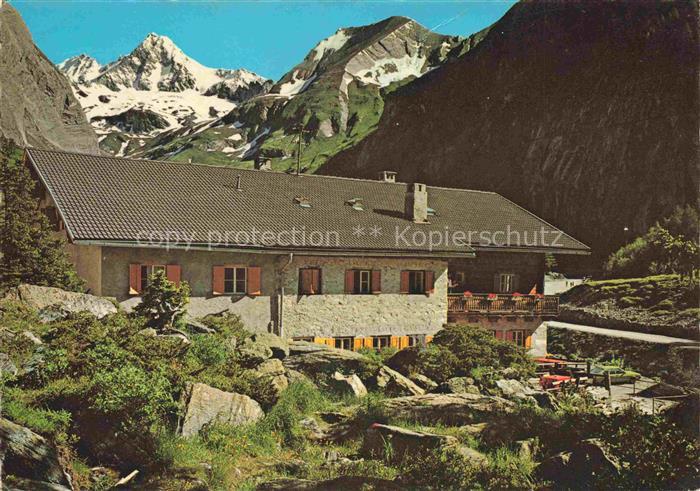 Kals-Lesach Grossglockner Tirol AT Lucknerhaus Berghuette Koednitztal Grossglock