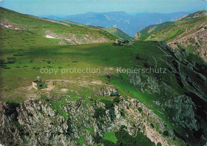 Karl-Ludwig-Haus 1808m Rax Steiermark AT Berghaus Hochplateau Raxkircherl Seilba
