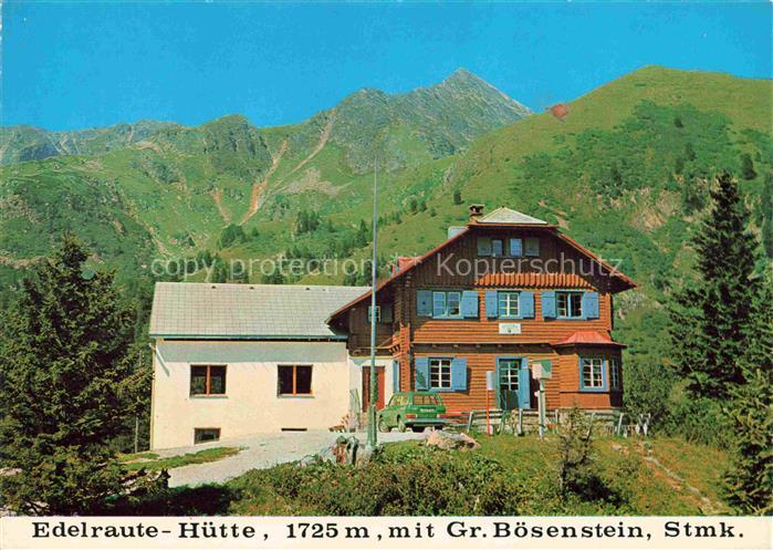 Edelraute-Huette 1725m Rottenmann Steiermark AT Berghaus Gr-Boesenstein Rottenma