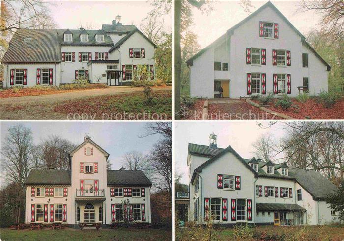 Apeldoorn Gelderland NL Woldhuis School-in-Bos-en-Landschap Villen Herbstwald Na