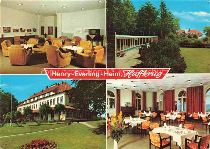 HAFFKRUG SCHARBEUTZ Ostseebad Henry-Everling-Heim Aufenthaltsraum Schwimmbad Spe