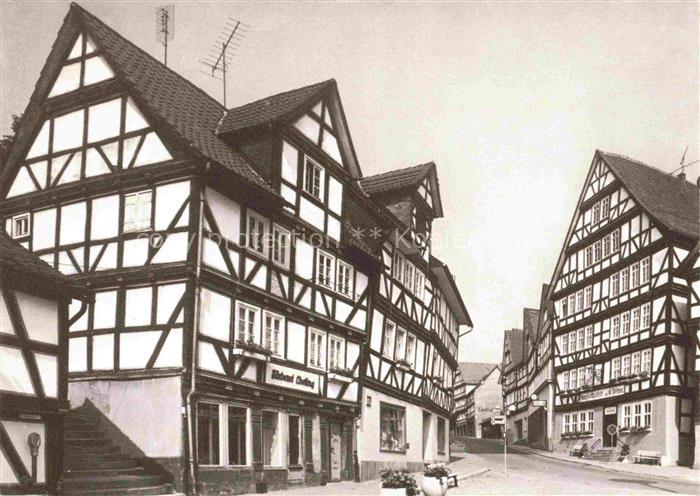 Homberg Efze Bz Kassel Schwalm-Eder-Kreis Hessen Fachwerkhaeuser Marktplatz Baec