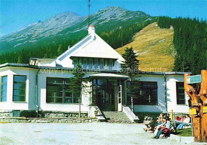 Stary Smokovec 1010m Hohe Tatra Vysoke Tatry SK Zotavovna-ROH-Hrebienok Gewerksc