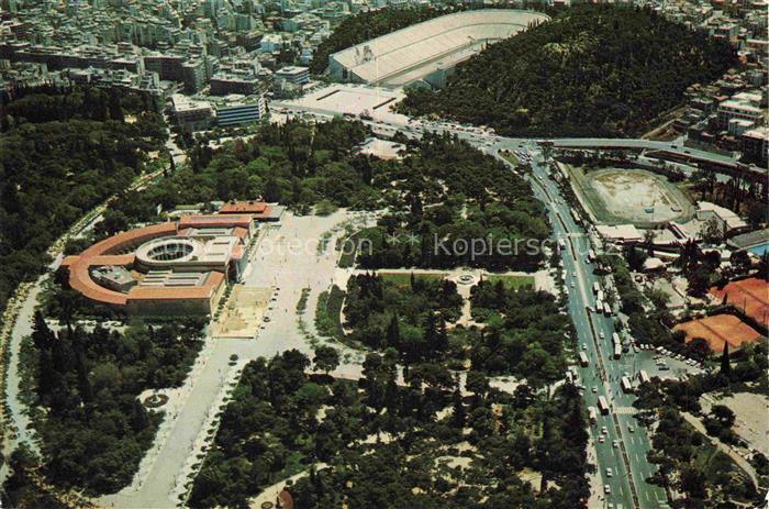 Athens ATHEN Athenes Greece Parlamentsgebaeude Nationaler-Garten Panathinaiko-St