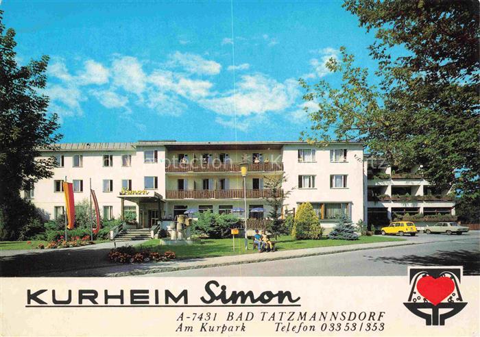 Bad Tatzmannsdorf Burgenland AT Kurheim-Simon Kurpark Hotel Heilbad Elektrothera