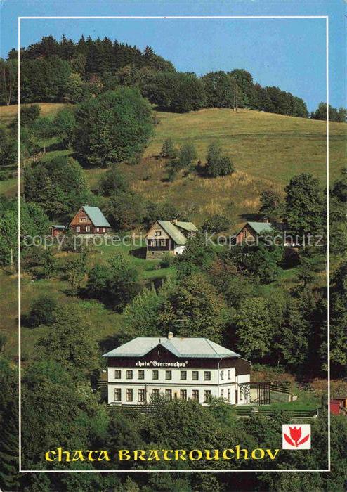 Jablonec nad Jizerou CZ Chata-Bratrouchov Riesengebirge Berghuette Wald Wiesen H