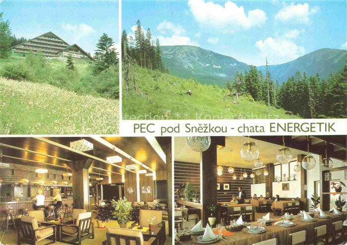 Pec pod Snezkou Petzer Koeniggraetz CZ Chata-Energetik Krkonoše Sněžka Berghuett