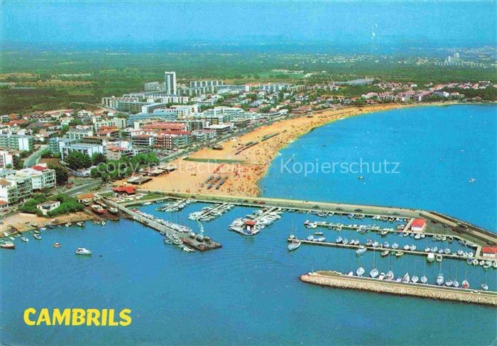 Cambrils Costa Dorada Tarragona ES Puerto Hafen Boote Strand Costa-Dorada Yachth