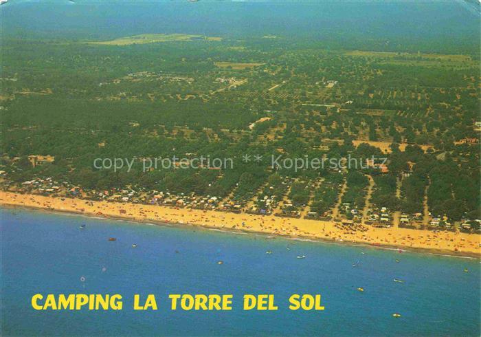 Miami Playa Tarragona Cataluna ES Camping La-Torre-del-Sol Caravaning Strand Mee