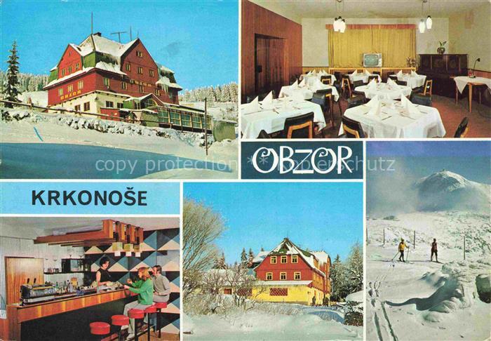 Obzor Smetanka Pec nad Snezkou Krkonose Karkonosze Riesengebirge CZ Hotel-Obzor