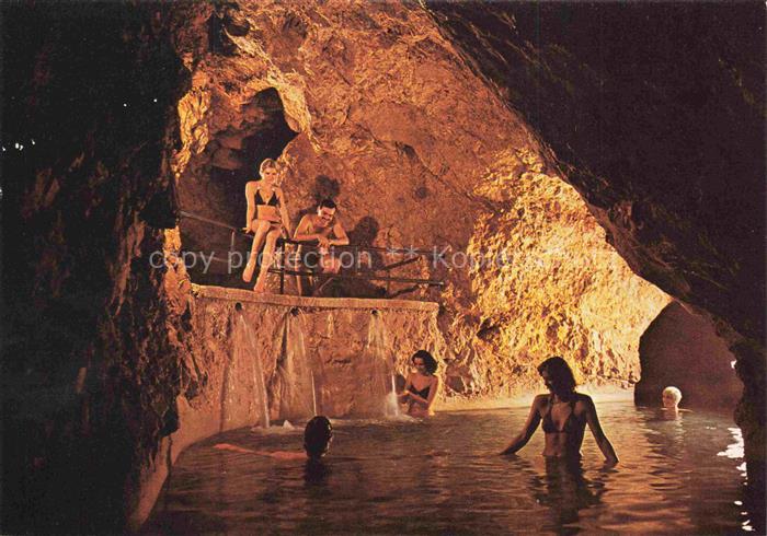 Miskolctapolca Bad MISCOLC HU Barlangfurdo Hoehlebad Thermalquelle Hoehle Badend