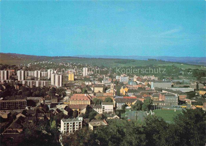 MISCOLC Miskolczrol Mischkolz HU Stadtansicht Plattenbauten Kirche Sportplatz Hu