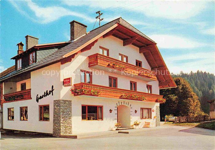 Mariapfarr Lungau Salzburg AT Gasthof-Karlwirt Pension Balkon Blumen Berghotel T