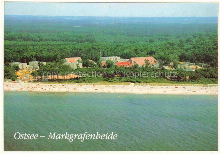 Markgrafenheide Rostock Mecklenburg-Vorpommern Ostsee Strand Fliegeraufnahme Kie
