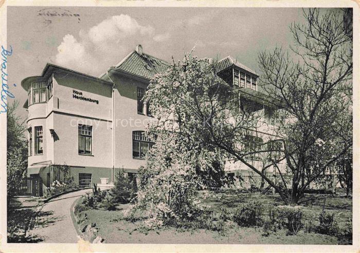 BAD SALZUFLEN Lippe NRW Haus-Mecklenburg Das-Haus-im-Garten Bismarckstrasse Kurh