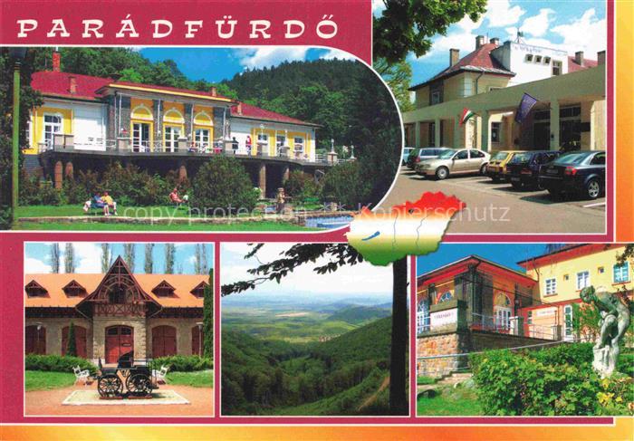 Parad-Fuerdo Paradfuerdoe HU Kurort Kurhaus Wellnesshotel Panorama Bergland Mátr