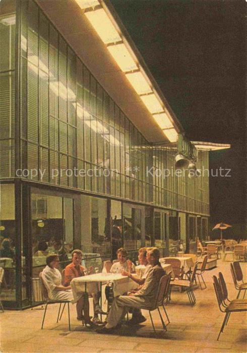 Balatonfoeldvar Plattensee HU Motel-étterem Restaurant Sommerhotel Terrasse Aben