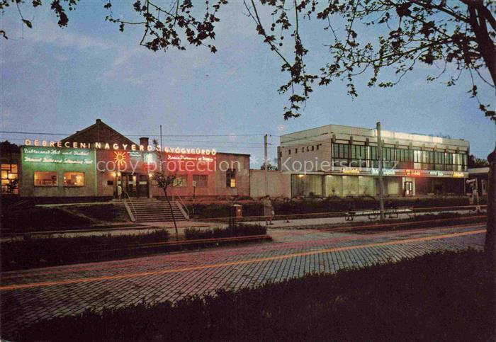 DEBRECEN Debreczen Debrezin HU Nagyerdei-Gyógyfuerdő Thermalbad Stadtwaeldchen N