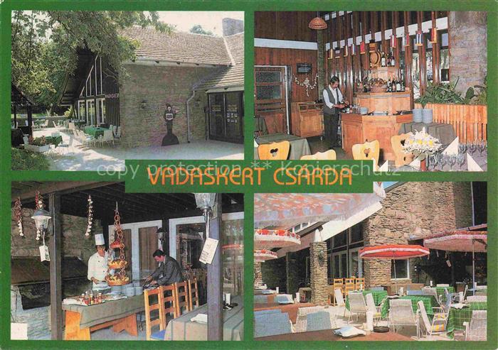 Keszthely Kesztely Balaton Plattensee HU Vadaskert-Csárda Restaurant Wildpark Ba