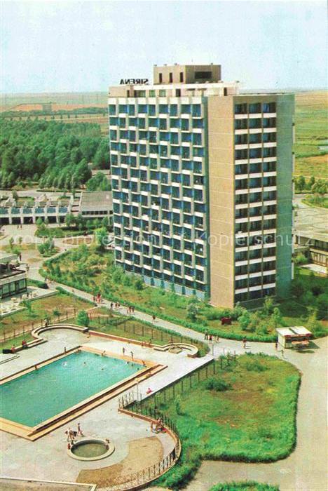 Statiunea Saturn RO Hotel-Sirena Schwarzes-Meer Hochhaus Freibad Ferienanlage Ku