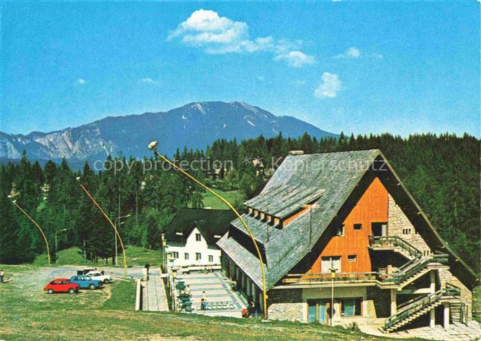 Predeal Romania Cabana-Clabucet-sosire Bergstation Chalet Bucegi Gebirge Wald Da