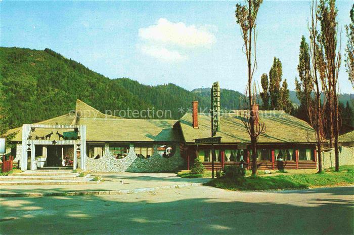 Poiana Brasov Schulerau Siebenbuergen RO Restaurant-Capra-Neagra Restaurantgebae