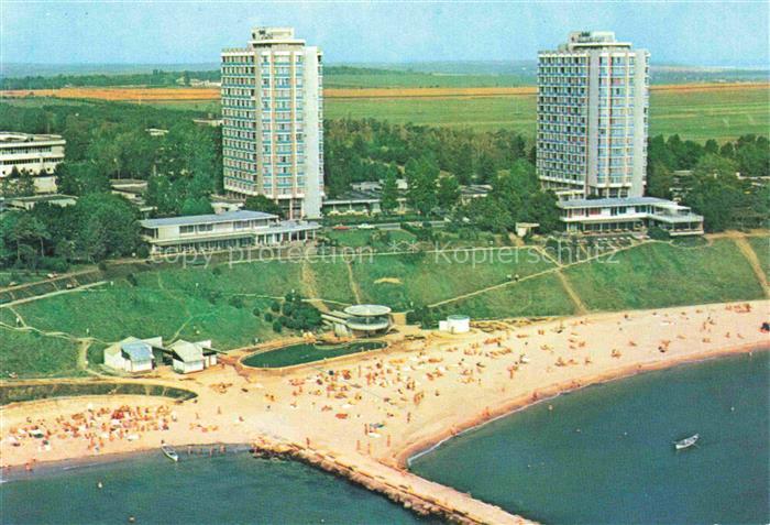Eforie-Nord Romania Vedere Hoteltuerme Strand Freibad Schwarzmeerkueste Touriste