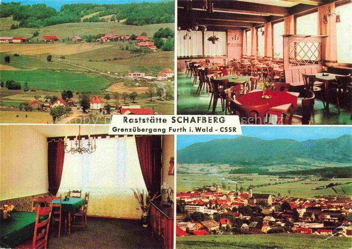 Furth Wald Fuerth Wald Raststaette-Schafberg Grenzuebergang Speisesaal Hotelzimm