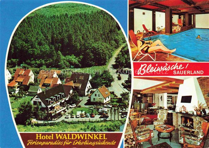 Bleiwaesche Bad Wuennenberg Paderborn NRW Hotel-Waldwinkel Sauerland Hallenbad S