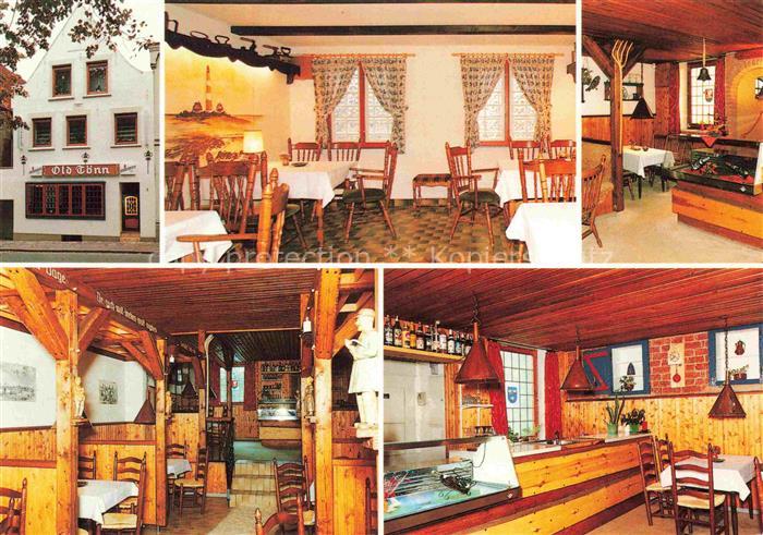 Toenning Nordseebad Old-Toenn Restaurant-Café Johann-Adolf-Strasse Gaststube Bar