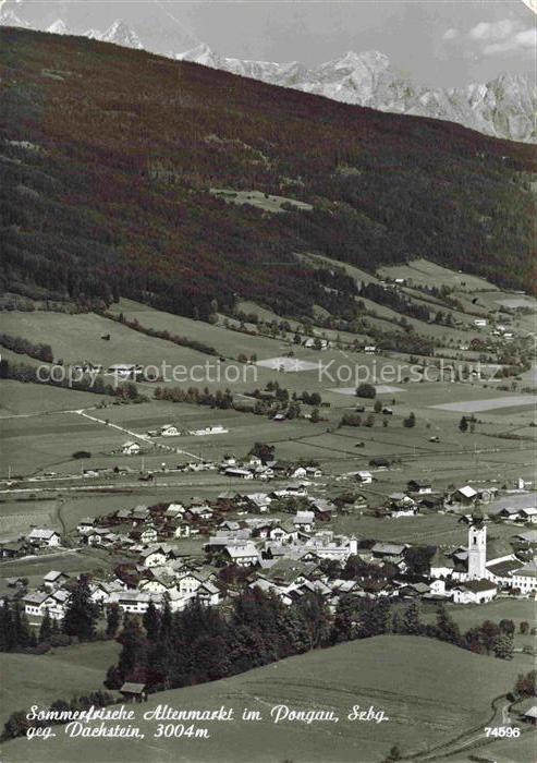 Altenmarkt Pongau Salzburg AT Pongau Dachstein Alpenvorland Kirche Bergdorf Wies