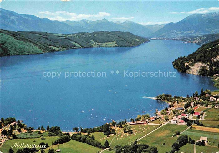 Millstatt Millstaettersee Kaernten AT Millstaettersee Kreuzeckgruppe Reisseckgru