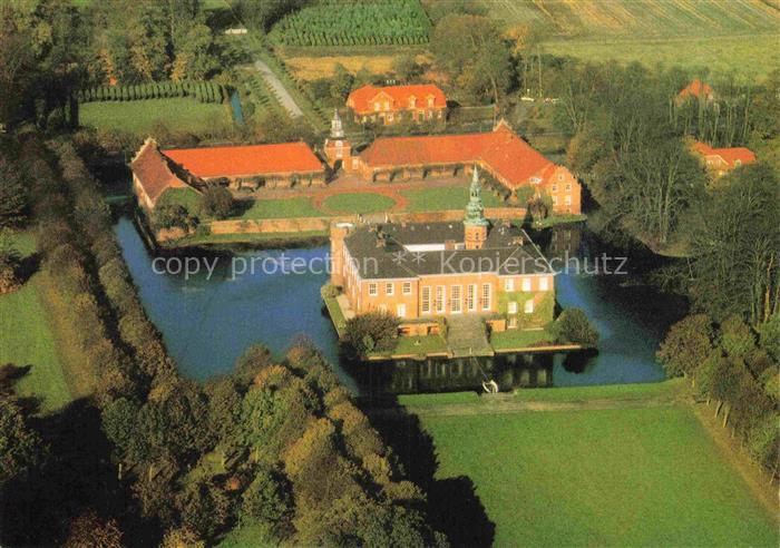 Luetetsburg NORDEN Ostfriesland Niedersachsen Schloss Wassergraben Gutsanlage Fe