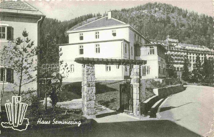 Semmering Niederoesterreich AT Hotel-Panhans Haus-Semmering Pergola Eingangstor