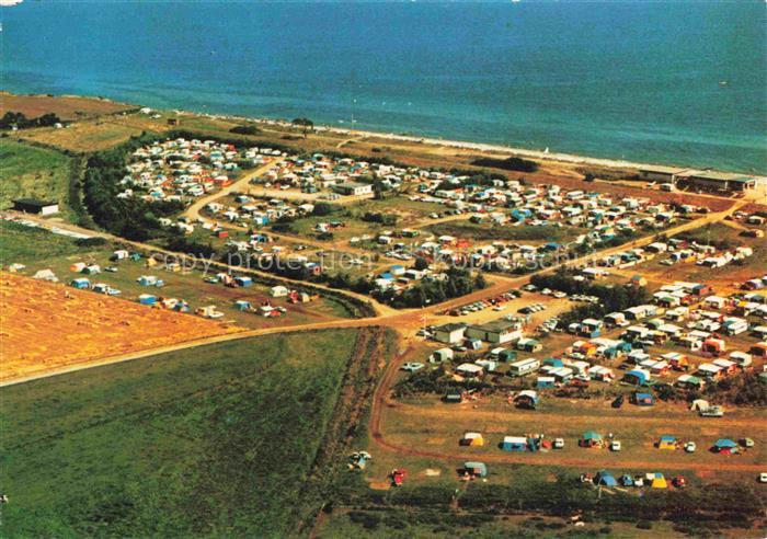 Suessauer Strand Holstein Heringsdorf Schleswig-Holstein Fliegeraufnahme Camping