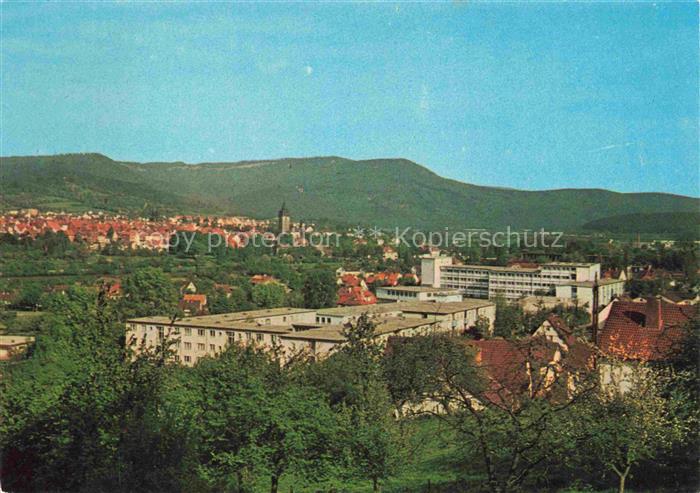 BAD SOODEN-ALLENDORF Werra-Klinik BfA Klinik Stadtpanorama Bergwald Kirche Werra