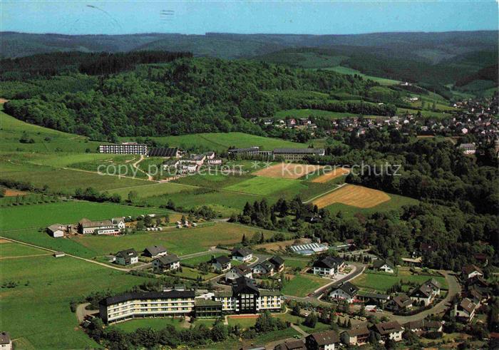 Bad Berleburg NRW Baumrainklinik Rehabilitation Kneipp-Heilbad Waldlandschaft Ku
