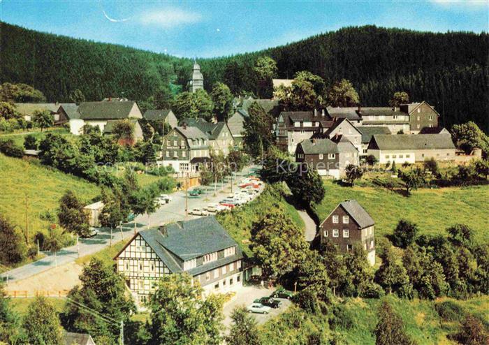 Nordenau Schmallenberg Hochsauerlandkreis NRW Hotel-Gnacke Luftkurort Winterspor