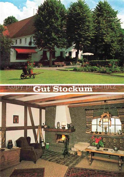 Stockum Sauerland SUNDERN NRW Gut-Stockum Pension Bauernhof Garten Kamin Fachwer