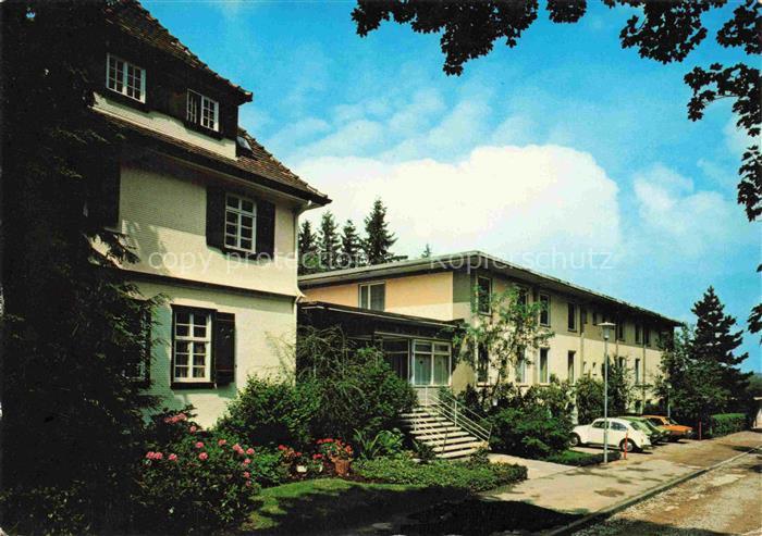 Koenigsfeld  Baden Schwarzwald BW Marie-Heuser-Heim Bodelschwingh-Weg Kurheim Ga