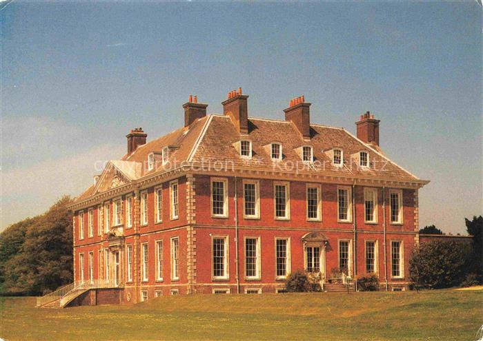 Uppark Sussex Portsmouth UK Uppark National-Trust Herrenhaus Georgian Backsteinb