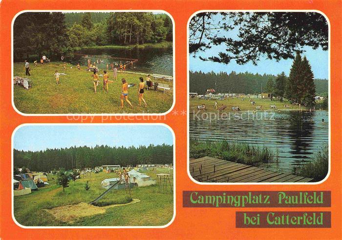 Paulfeld Catterfeld Georgenthal Leinatal Thueringen Campingplatz-Paulfeld Badese