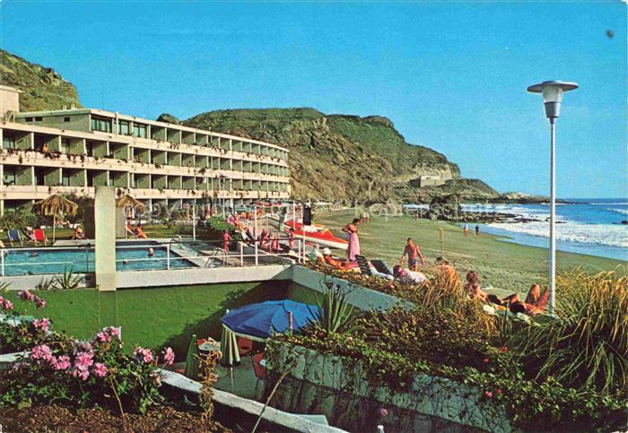 Playa del Cura Mogan Gran Canaria ES Strandhotel-Riviera Playa-del-Cura Pool Str