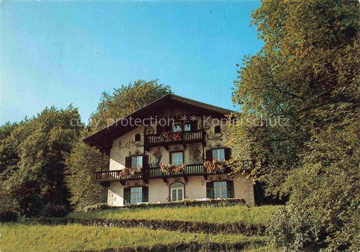 Unken LOFER Pinzgau-Pongau Salzburg AT Pension-Haus-Paradies Lueftlmalerei Bauer