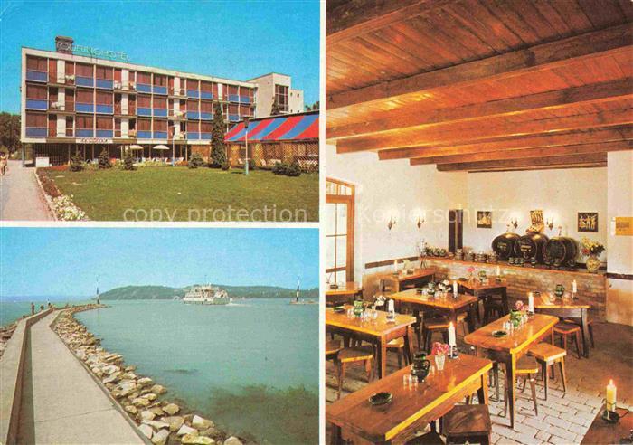 Zamardi Balaton Plattensee Somogy HU Touring-Hotel Balaton Faehre Promenade Rest