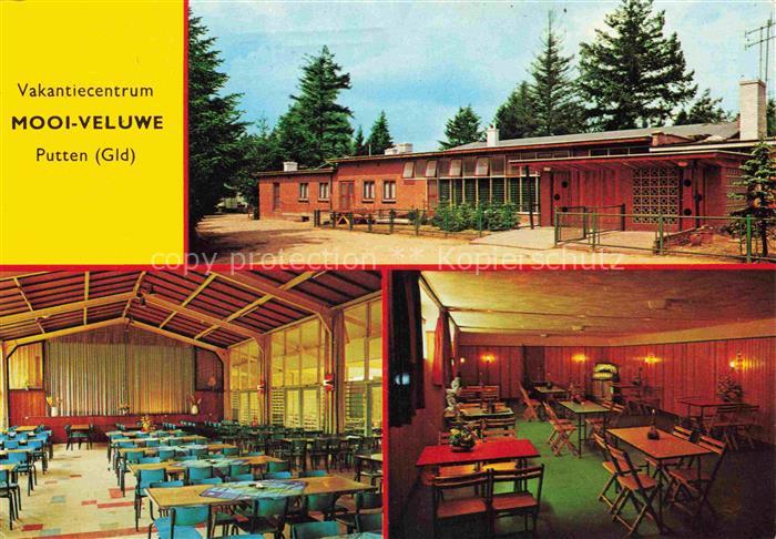 Putten Gelderland NL Vakantiecentrum Speisesaal Restaurant Bungalowanlage Kiefer