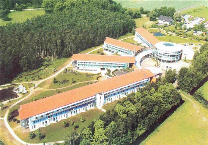 Luebben Spreewald Reha-Zentrum Postbautenstrasse Luftbild Klinikgebaeude Wald Wi